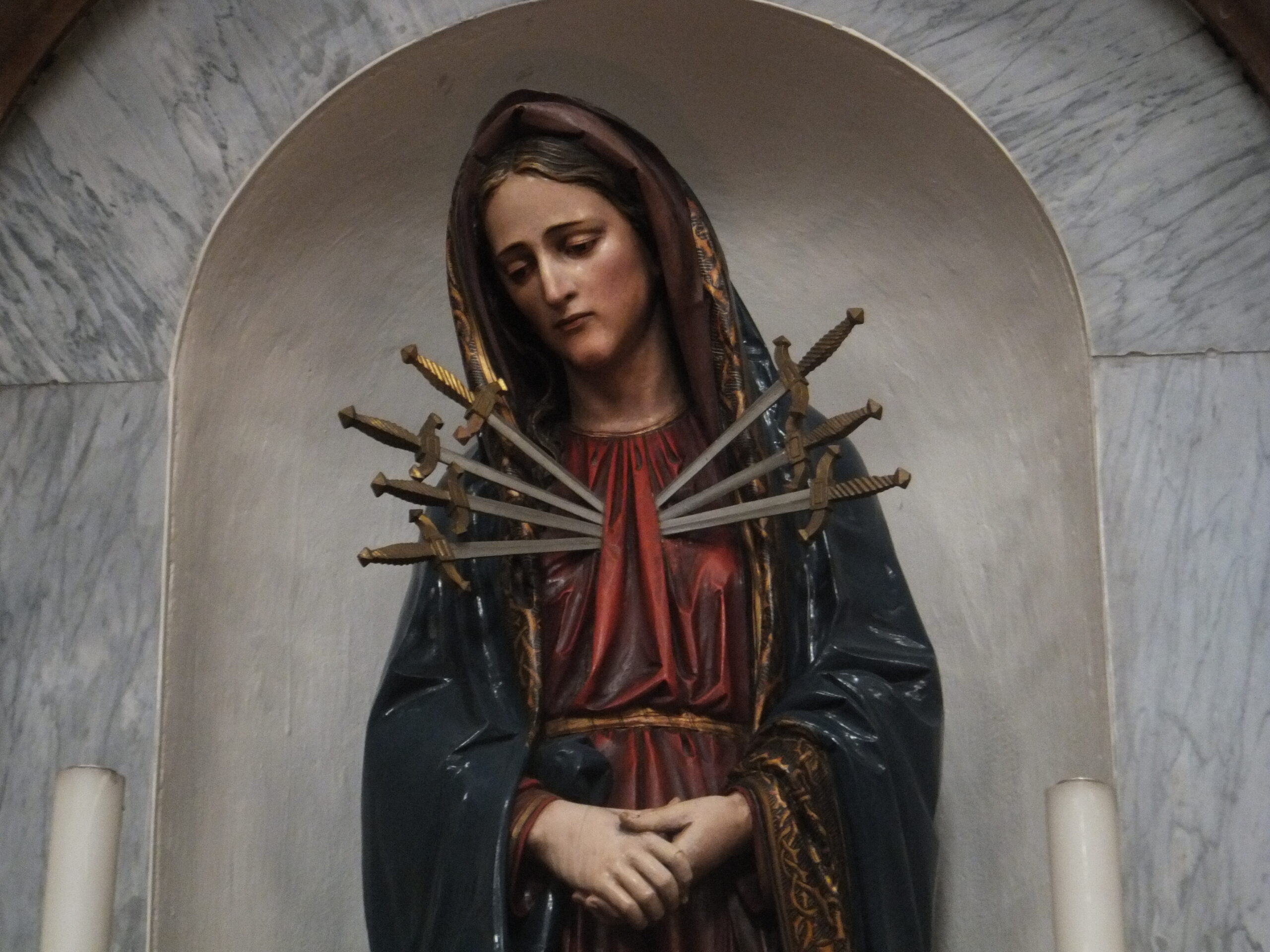 Sculpture of the Suffering Mother
